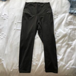 Army Green Capri Nike Leggings
